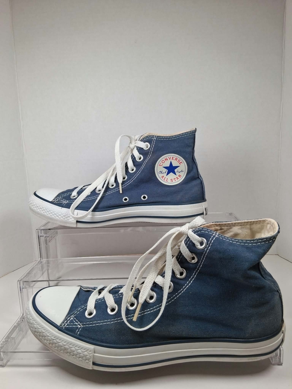 Converse Chuck Taylor All Star High Top Navy Sneaker M- 6.5 Or W-8.5
